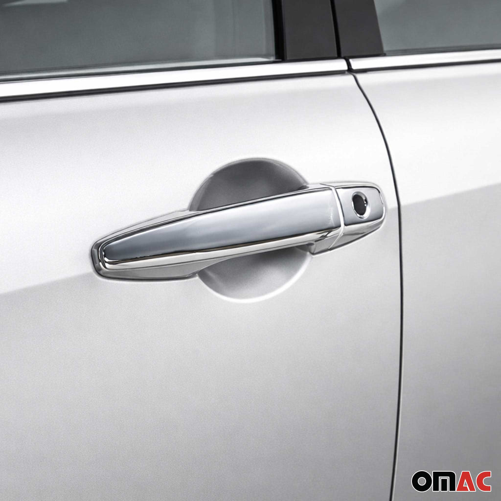 2003-2009 Lexus GX 470 Car Door Handle Cover Protector Stainless Steel 2 Key Hole