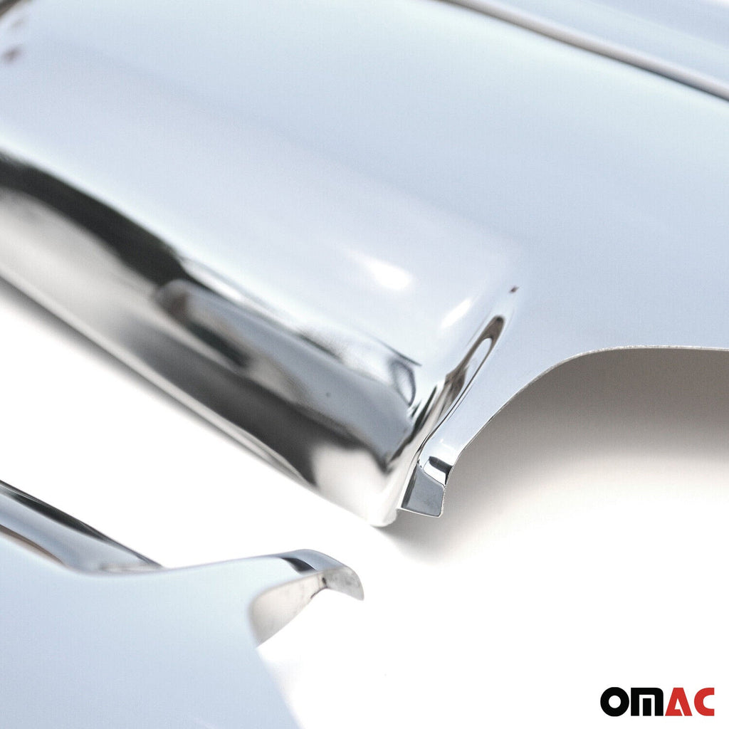 2006-2013 Mercedes Sprinter W906 Side Mirror Cover Caps Stainless Steel Silver 2 Pcs