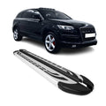 2007-2015 Audi Q7 Running Boards Side Steps Silver