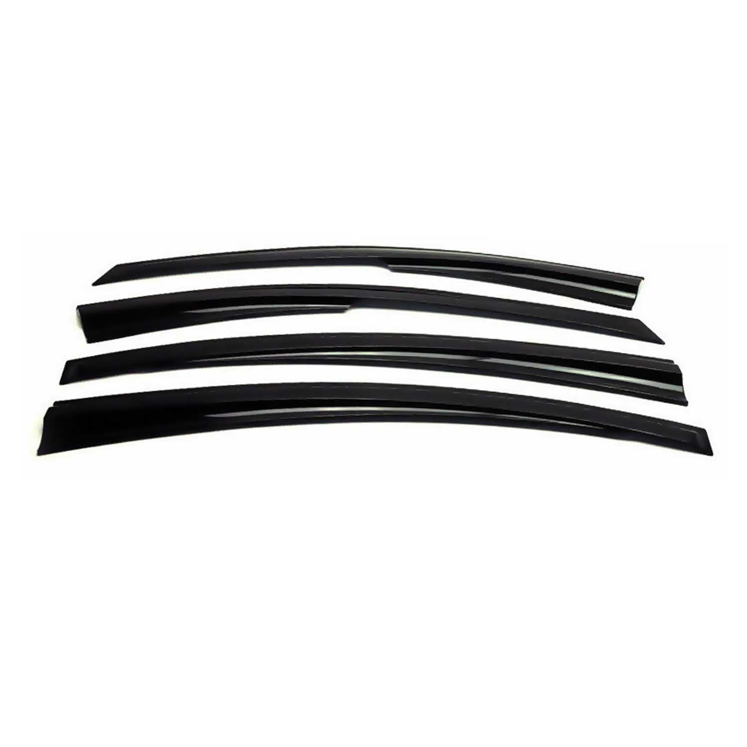 2004-2009 Mercedes E Class W211 Sedan Window Visor Vent Rain Deflector 4Pcs Smoke
