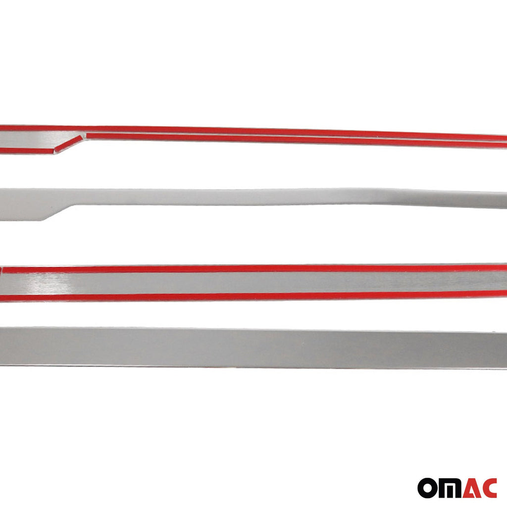 2022-2026 Hyundai Tucson Side Door Molding Trim Stainless Steel Silver 4x