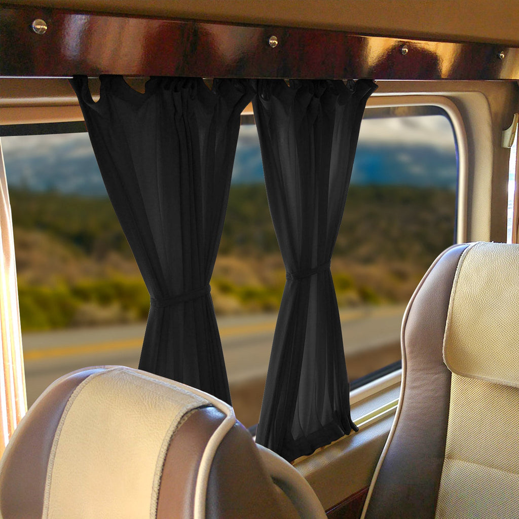 1980-1991 VW Vanagon Side Window Curtain Sunshade Rear Quarter 2x Tailgate 1x