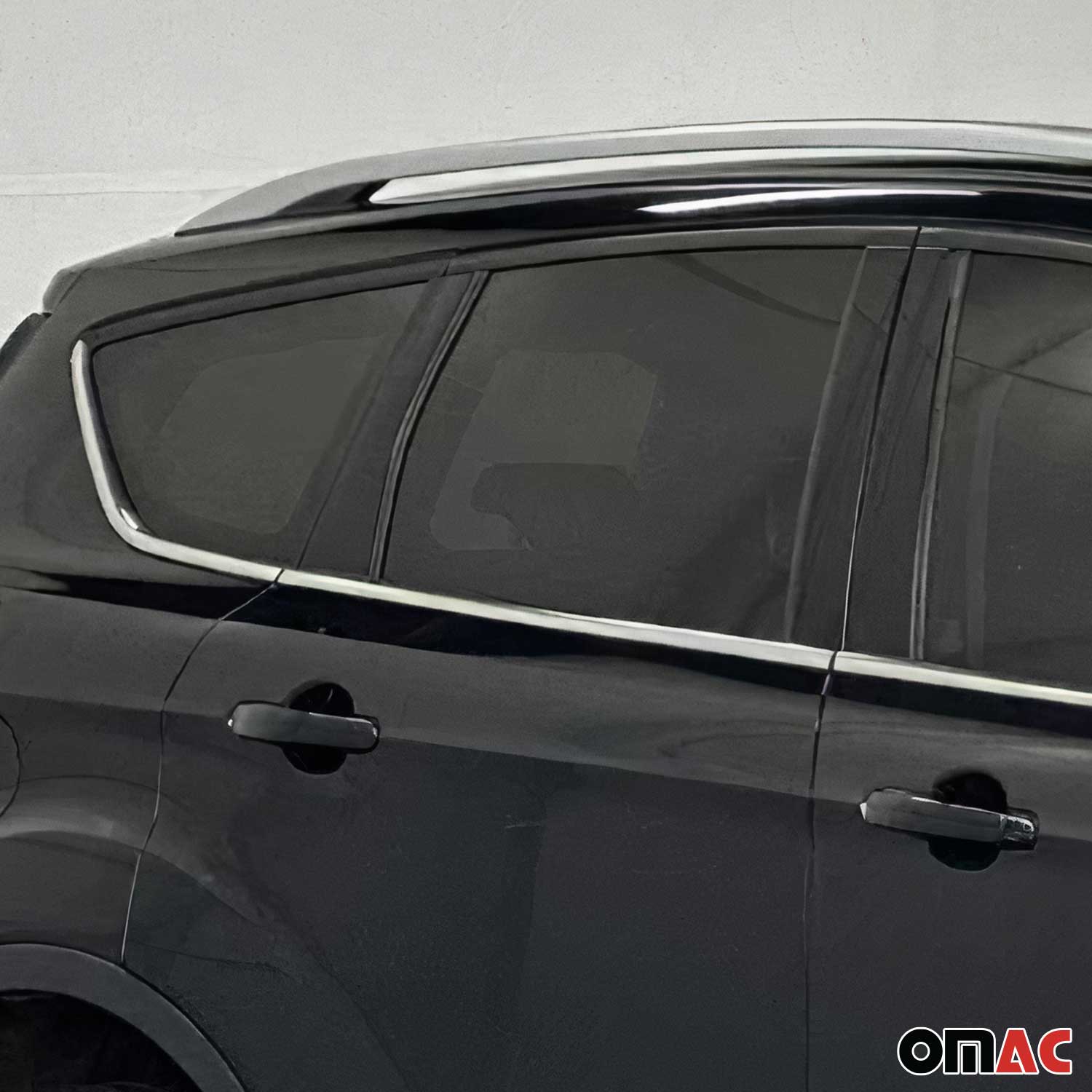 2013-2019 Ford Escape Window Molding Trim Streamer Stainless Steel 10x