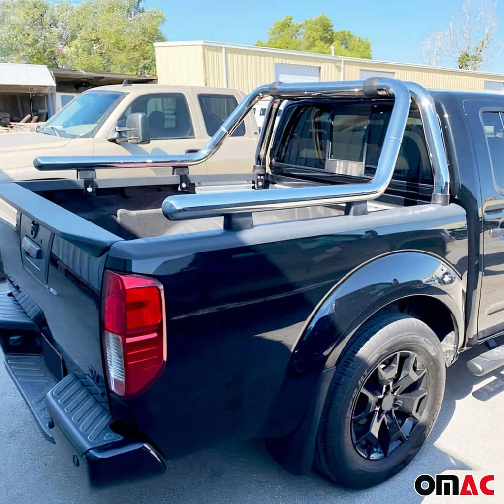 2005-2021 Nissan Frontier Crew Cab Sport Bar Truck Bed Chase Roll Bar Stainless Steel