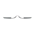 2015-2022 BMW X1 F48 Rear Reflector Lamp Rim Frame ABS Chrome Silver 2Pcs
