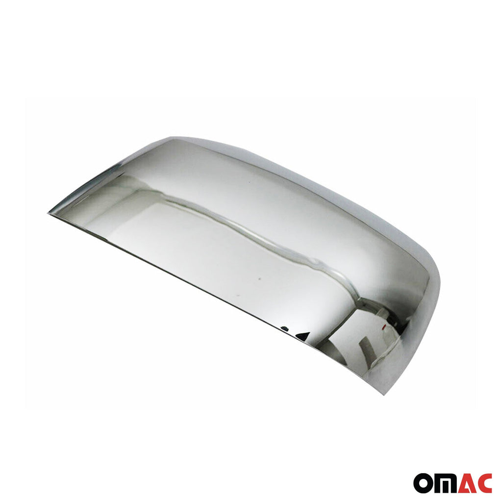 2005-2012 Nissan Pathfinder Side Mirror Cover Caps Stainless Steel Silver 2 Pcs