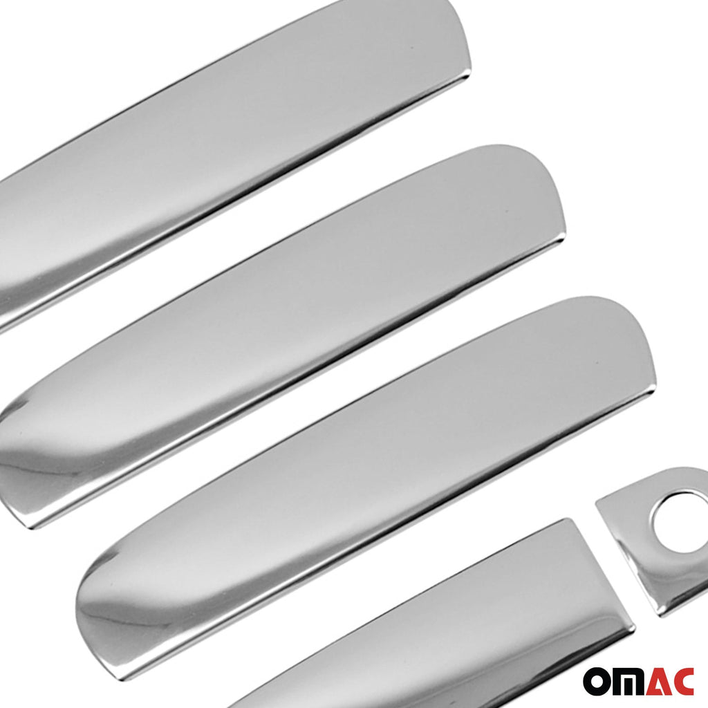 2005-2011 Audi A6 Sedan Car Door Handle Cover Protector Stainless Steel Chrome 5 Pcs