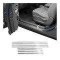 1995-2000 Mercedes C Class W202 Door Sill Scuff Plate Stainless Steel Brushed 8x