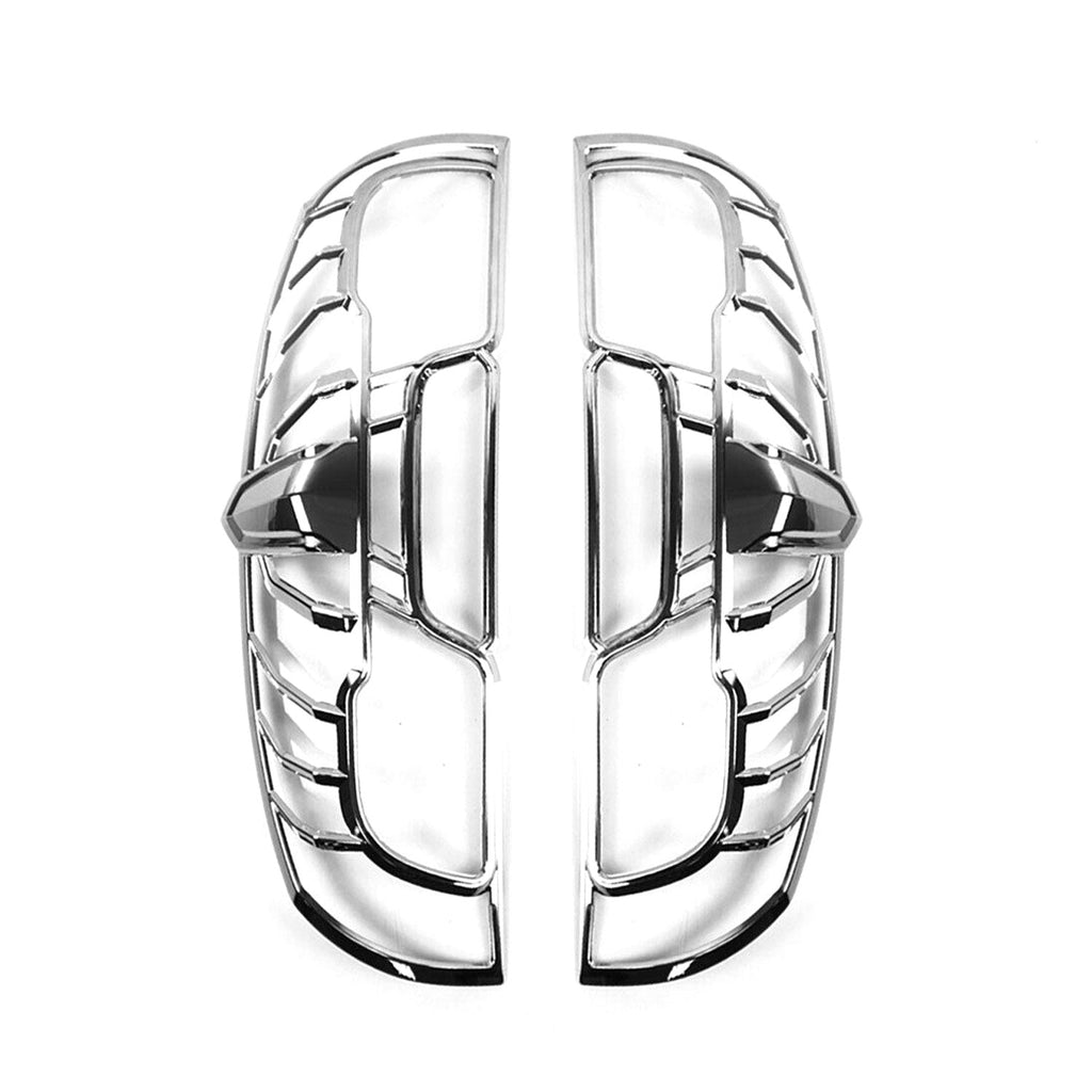 2015-2023 RAM ProMaster City Trunk Tail Light Trim Frame Chrome Silver 2 Pcs