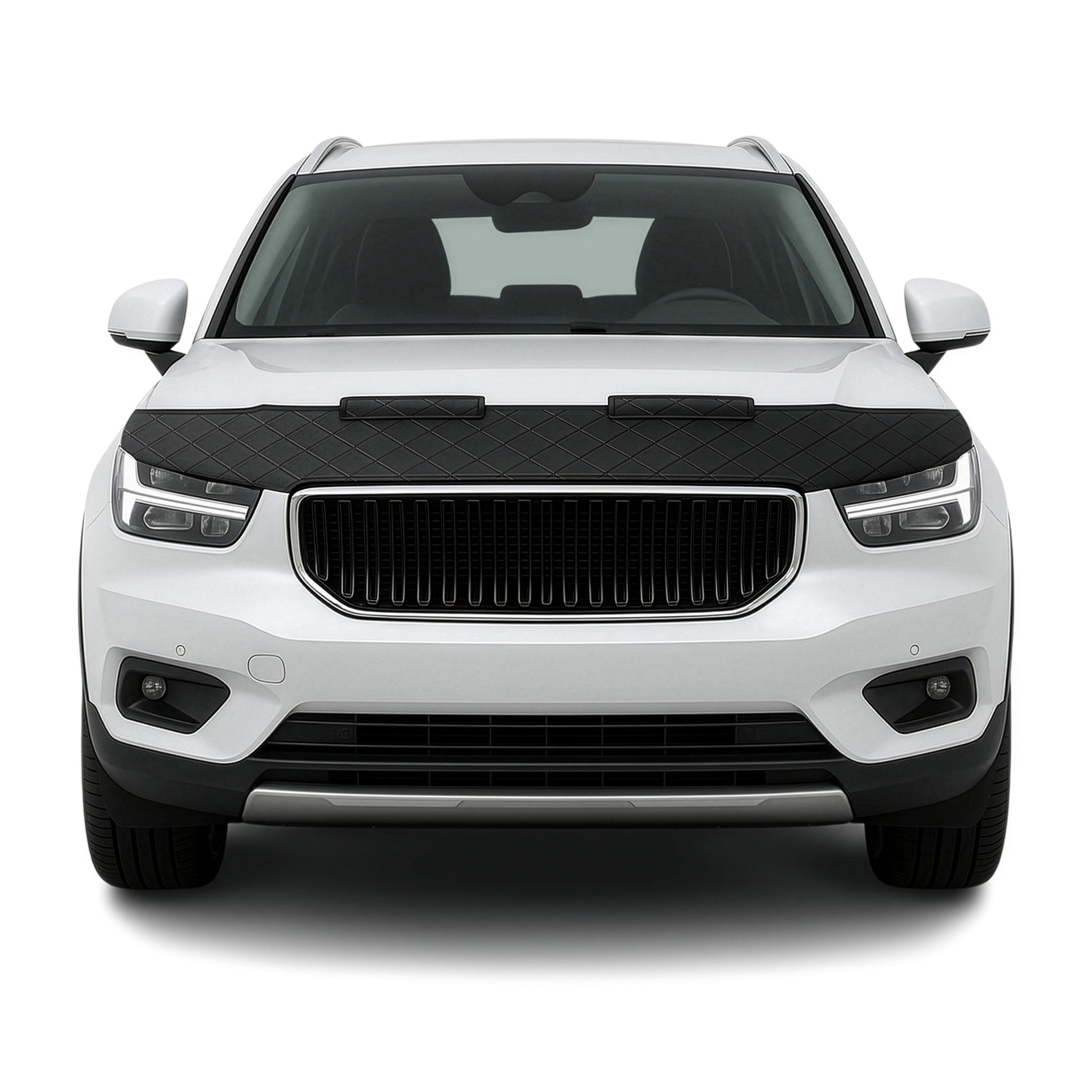 2019-2026 Volvo XC40 Car Bonnet Mask Hood Bra Diamond Black 1 Pc