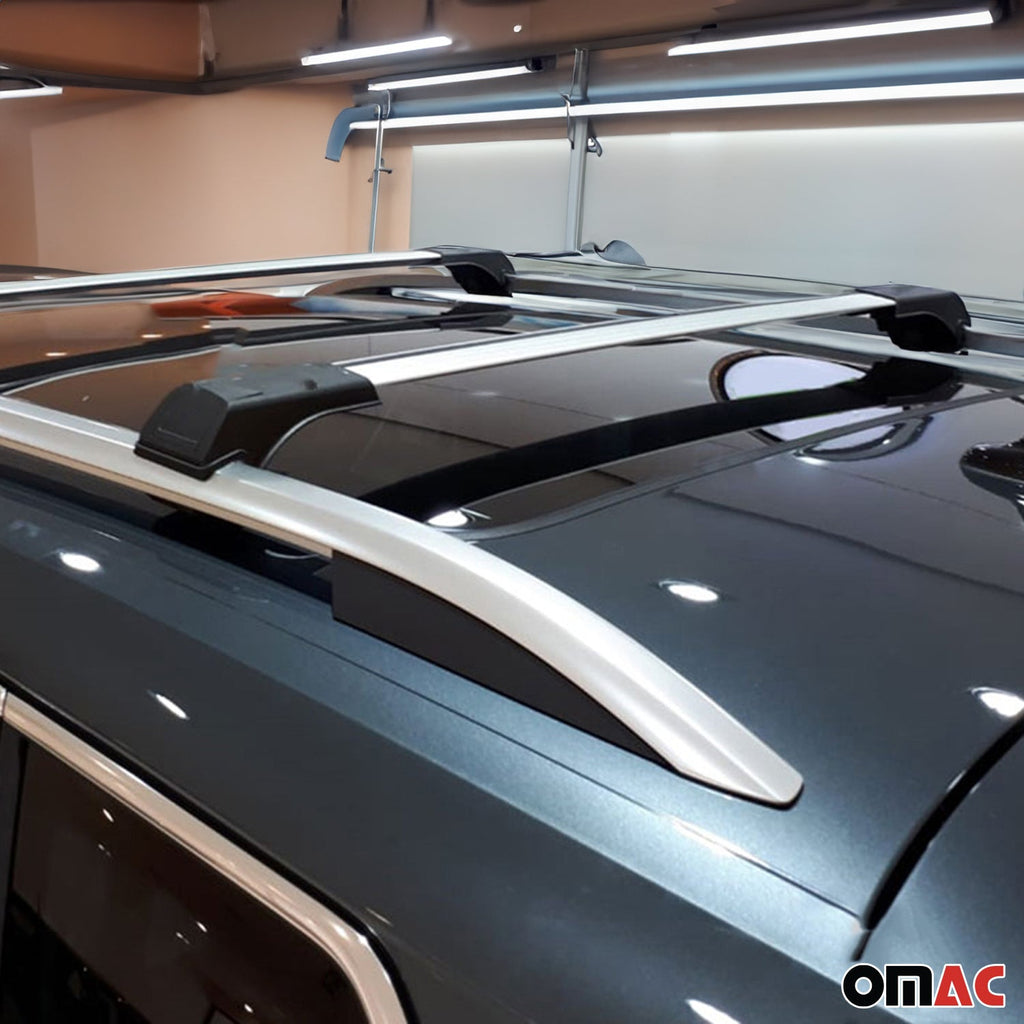 2005-2012 Nissan Pathfinder Roof Rack Cross Bars Silver