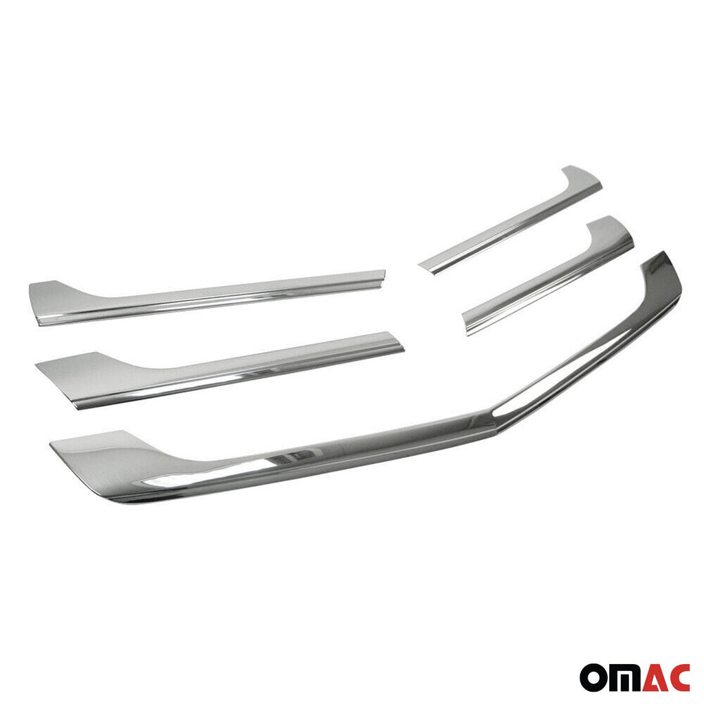 2014-2018 Mercedes Sprinter W906 Front Bumper Grill Trim Molding Stainless Steel 5x