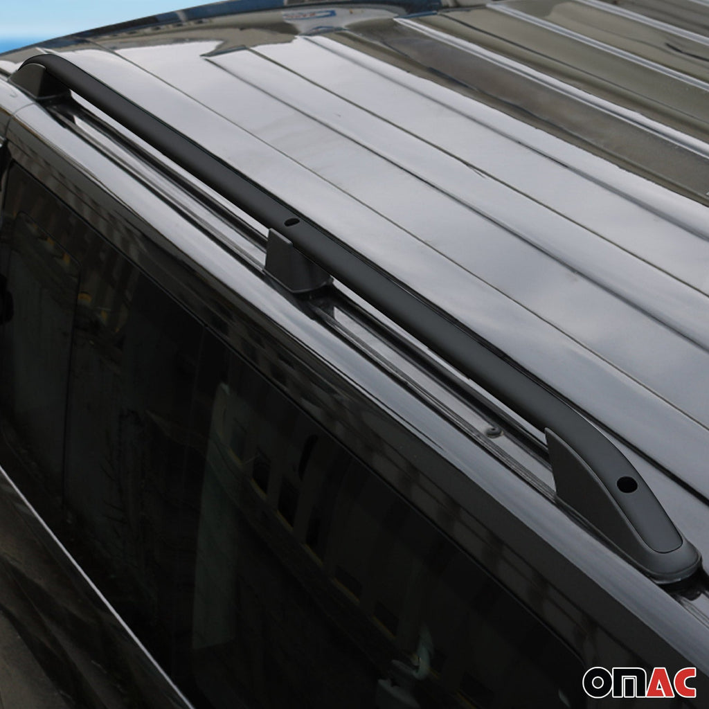 2015-2022 RAM Promaster City L2 Long Roof Rack Rails Side Rails Black