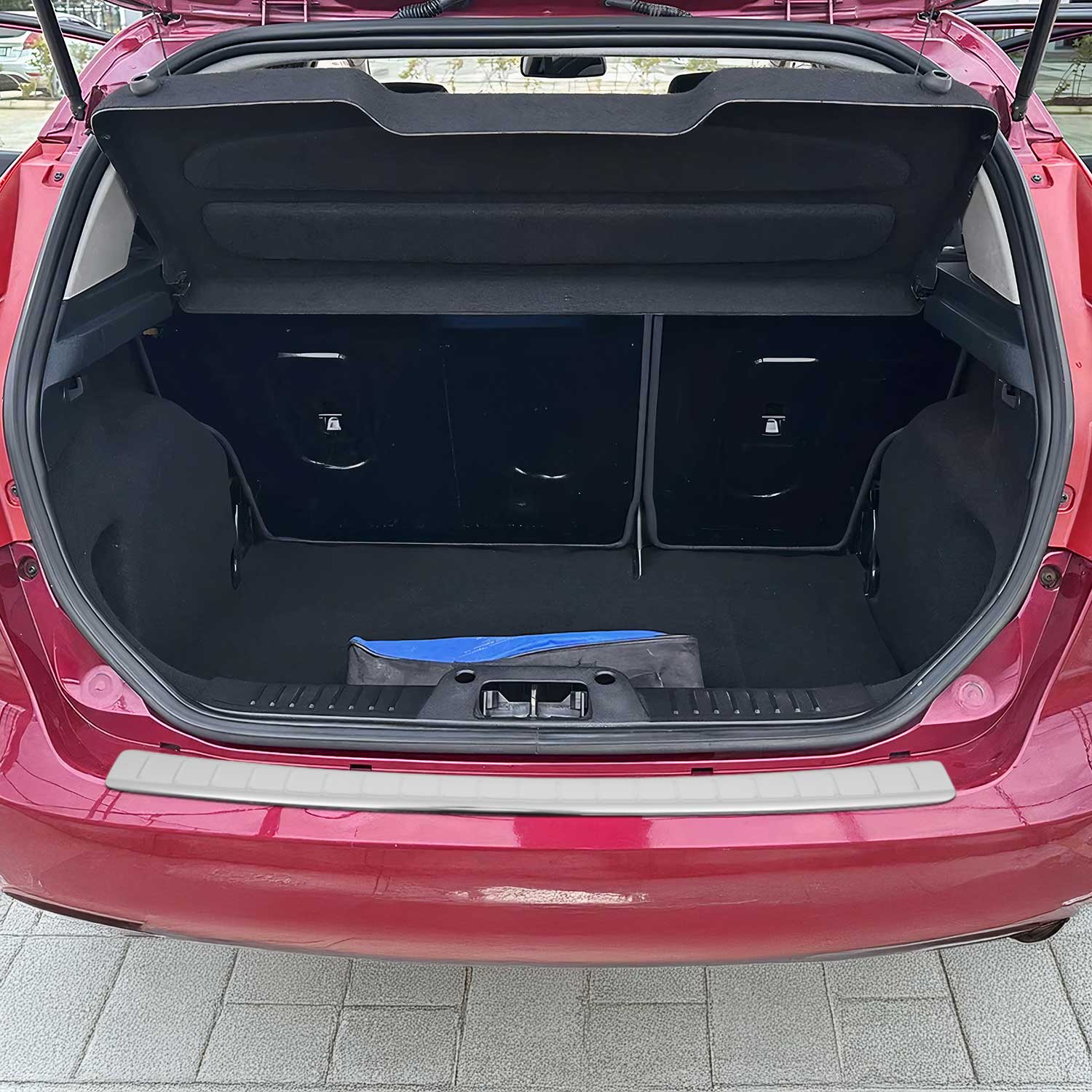 2011-2019 Ford Fiesta Rear Bumper Guard Stainless Steel Glossy