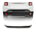 2019-2024 Jeep Renegade Rear Trunk Molding Trim Carbon Fiber Black 3 Pcs