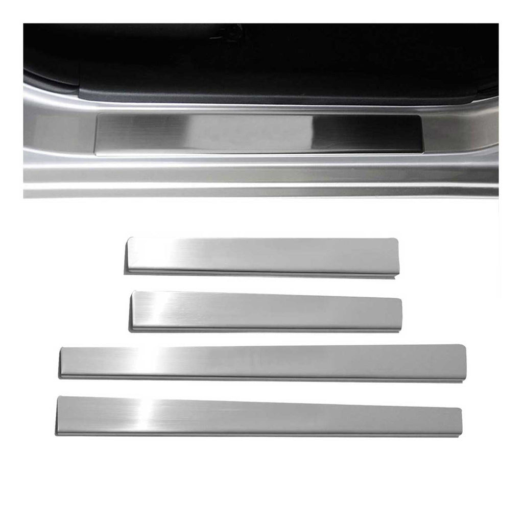 2002-2007 Alfa Romeo 147 Door Sill Scuff Plate Scratch Protector Stainless Steel 4x