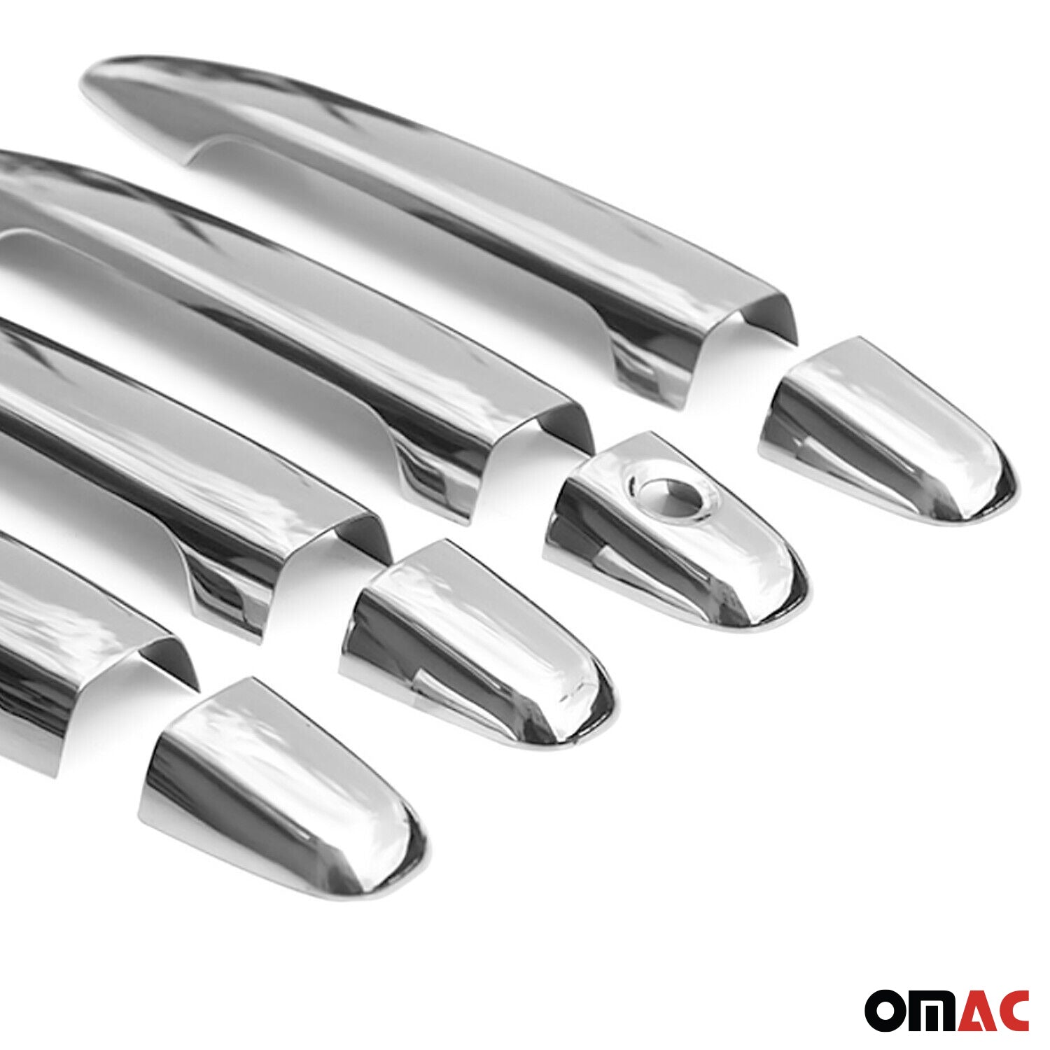 2005-2013 Toyota Highlander / Avalon Car Door Handle Cover Protector Stainless Steel 8 Pcs