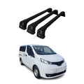2013-2021 Nissan NV200 Roof Rack Cross Bars 3Pcs Black