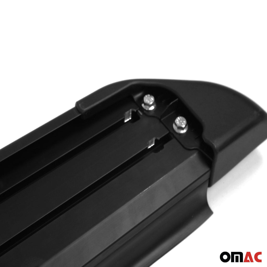 2014-2018 Subaru Forester IV Running Boards Side Steps Black