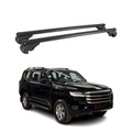 2024-2026 Toyota Land Cruiser J250 Roof Rack Cross Bars Carrier Black