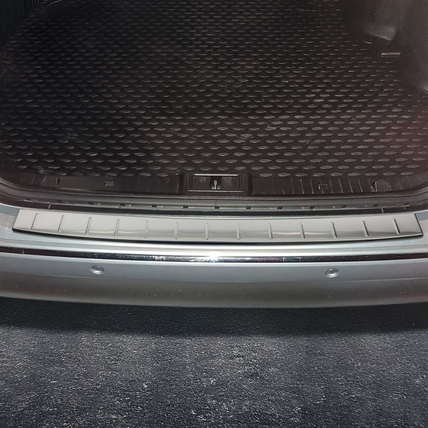 2004-2009 Mercedes E Class W211 Sedan Rear Bumper Guard Stainless Steel Glossy