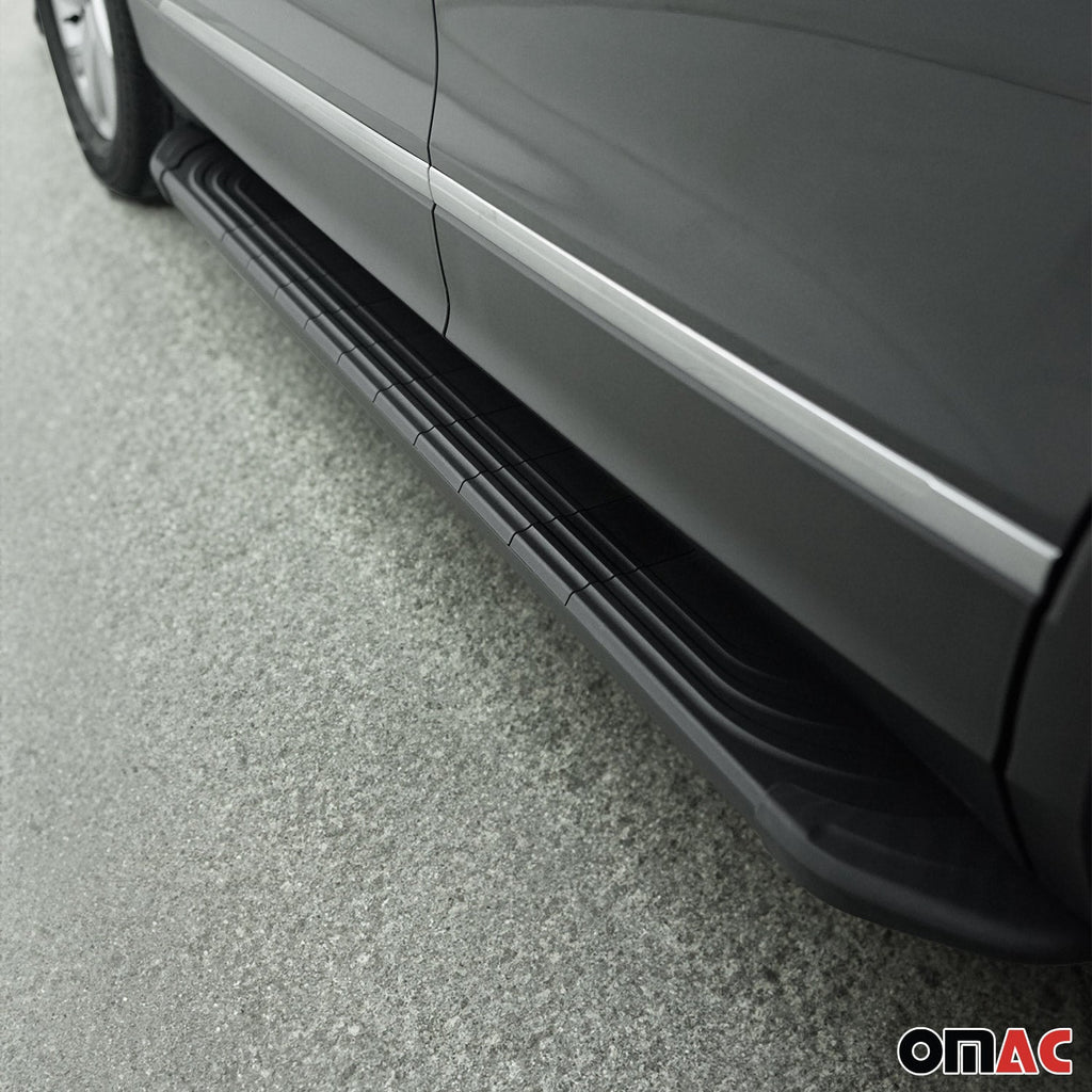 2018-2023 VW Tiguan 2.gen 2018-2023 Running Boards Side Steps Black