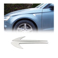 Buick Side Door Molding Trim Skirt Garnish Stainless Steel Gloss 2Pcs