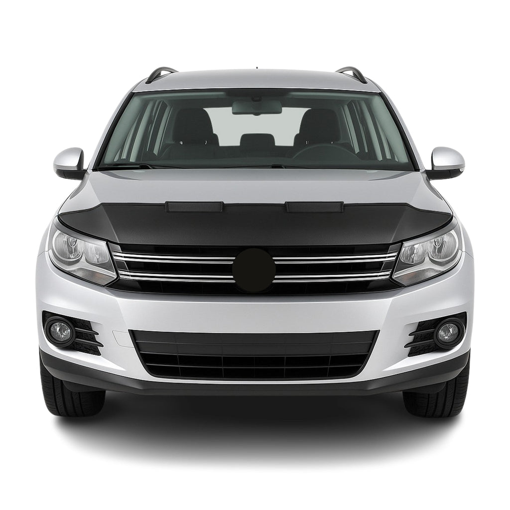 2009-2017 VW Tiguan Car Bonnet Mask Hood Bra Black 1 Pc