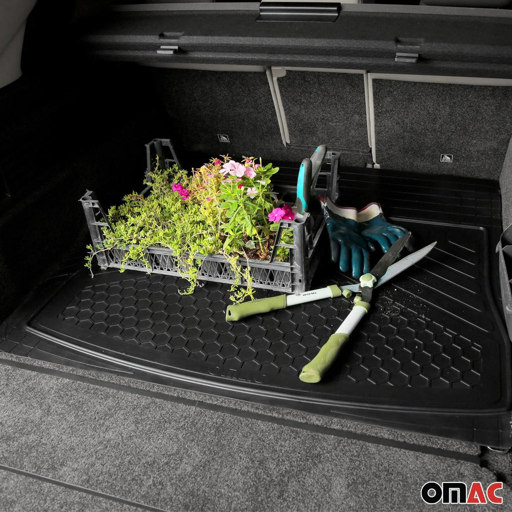 2020-2026 Mazda CX-30 Semi-Custom fit Cargo Mat Liner Waterproof Rubber Black 1Pc