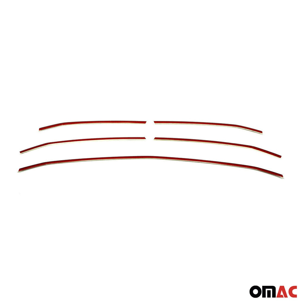 2019-2026 Mercedes Sprinter W907 910 Front Bumper Grill Trim Stainless Steel Dark 5x