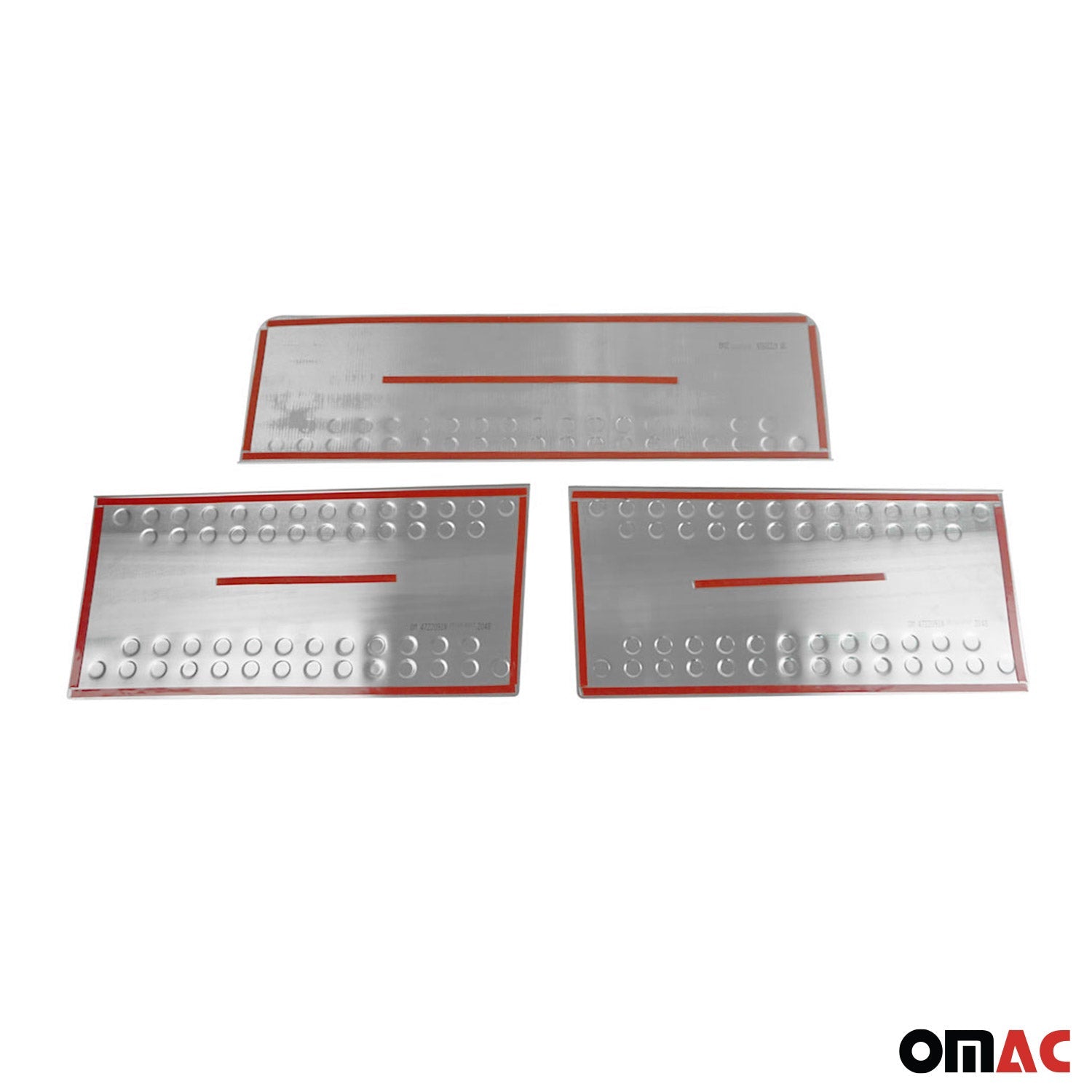 2003-2006 Dodge Sprinter Door Sill Scuff Plate Scratch Protector Stainless Steel 3Pcs