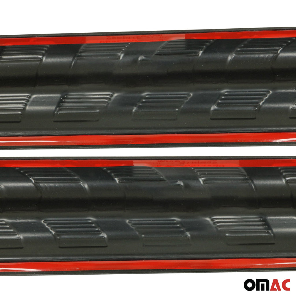 2006-2018 Mercedes Sprinter W906 Door Sill Scuff Plate Scratch Black 2Pcs