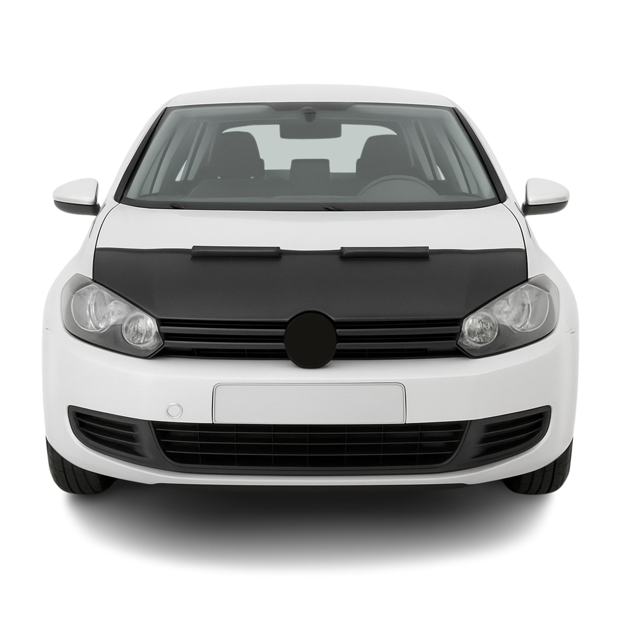 2010-2014 VW Golf Mk6 Car Bonnet Mask Hood Bra Black 1 Pc