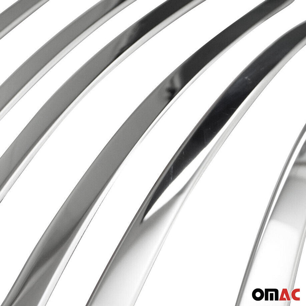 2019-2026 Mercedes Sprinter W907 910 Front Bumper Grill Trim Stainless Steel 2Pcs