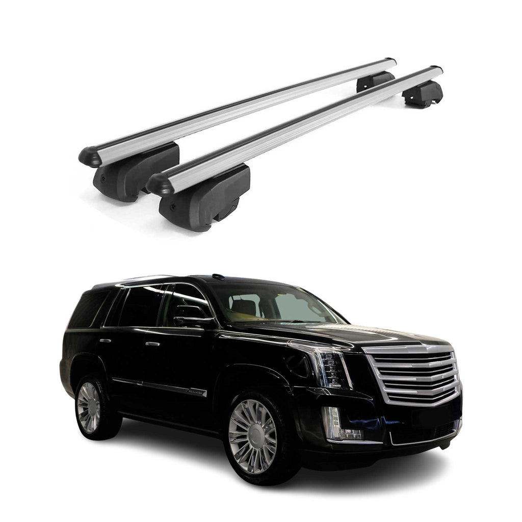 2021-2026 Cadillac Escalade 5.gen Roof Rack Cross Bars Silver
