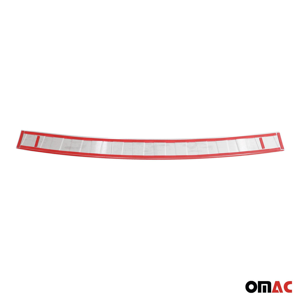 2010-2018 Audi A7 Sedan 4G8 Rear Bumper Sill Cover Protector Guard Stainless Steel Brushed