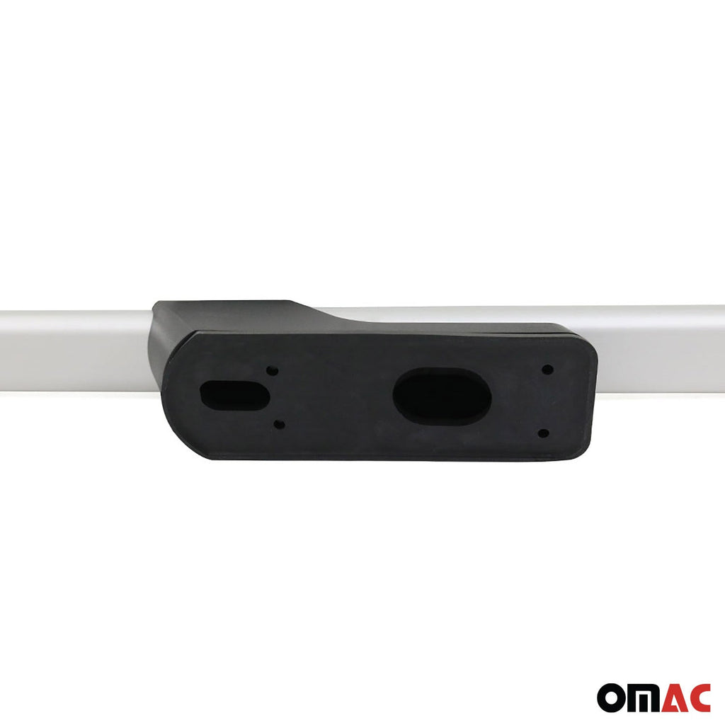 2015-2026 Ford Transit & E-Transit L2 Regular Roof Rack Rails Side Rails Silver