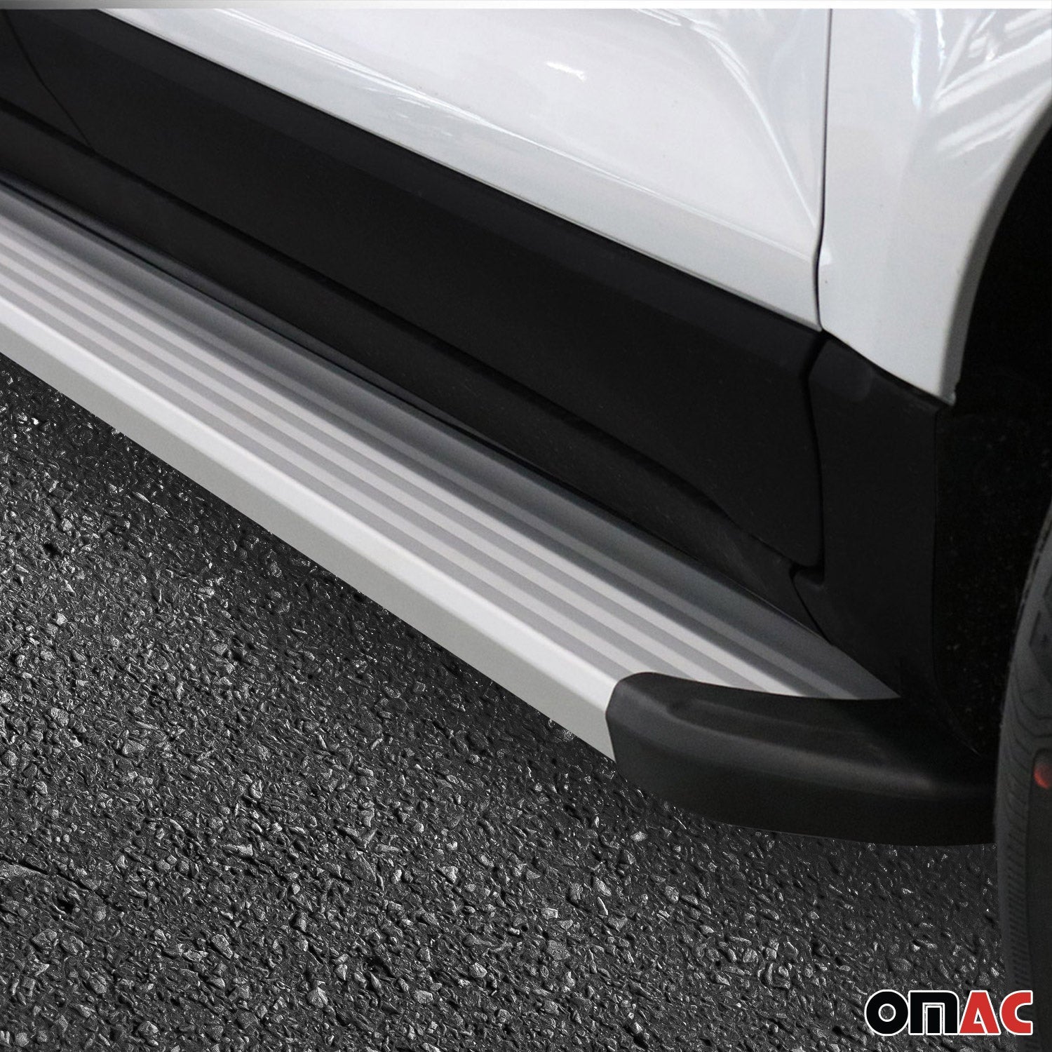 2011-2020 Mazda BT-50 Double Cab Running Boards Side Steps Silver