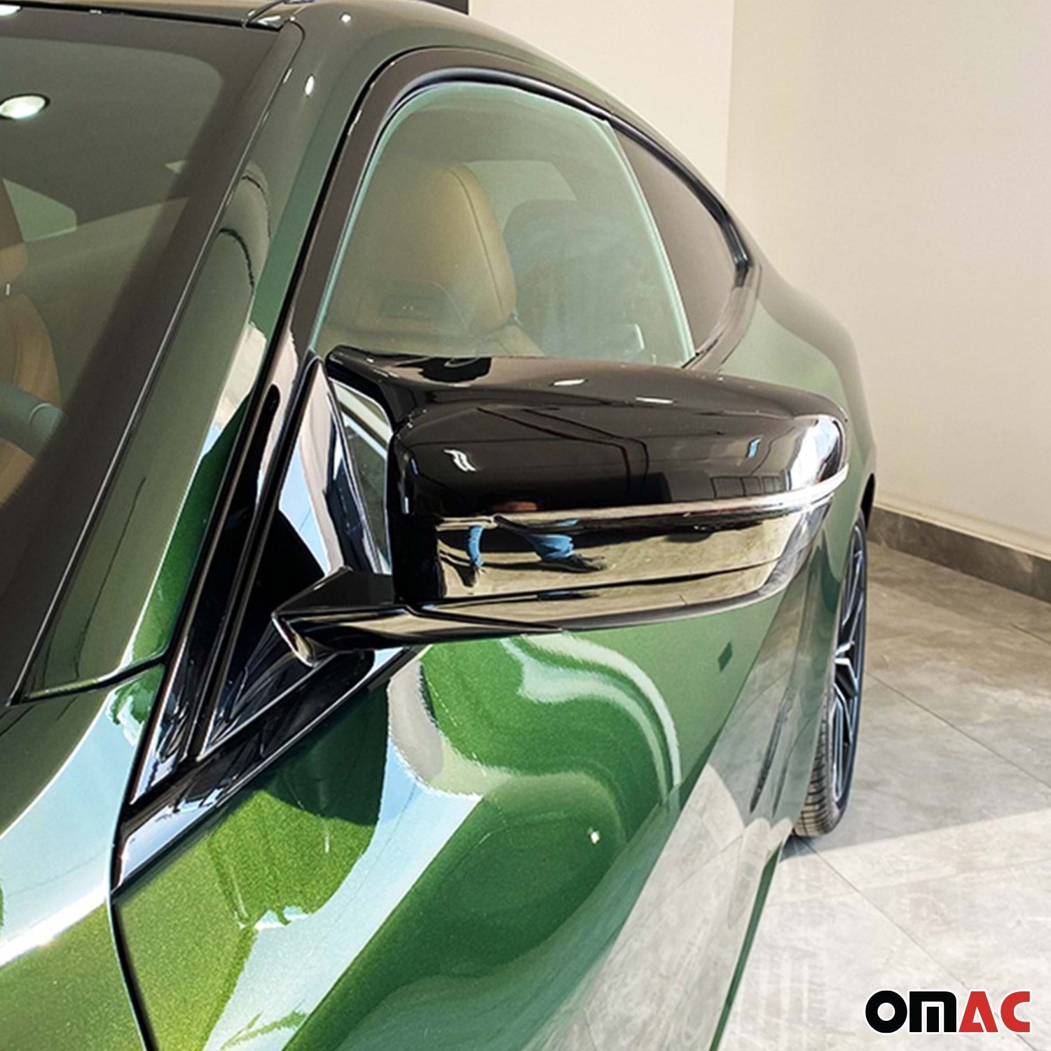 2016-2024 BMW 6 Series G32 /7 Series G11 /8 Series G14 G15 G16 Side Mirror caps cover Gloss Black