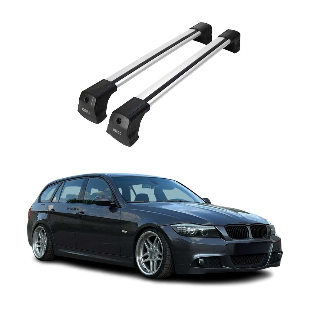 2014-2020 BMW 4 Series F36 Gran Coupe Roof Rack Cross Bars Silver