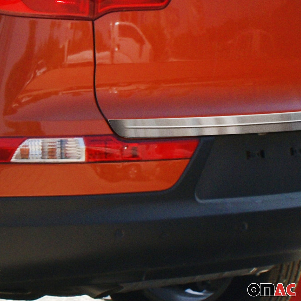 2011-2016 Kia Sportage Rear Trunk Lid Molding Trim Stainless Steel Brushed 1Pc