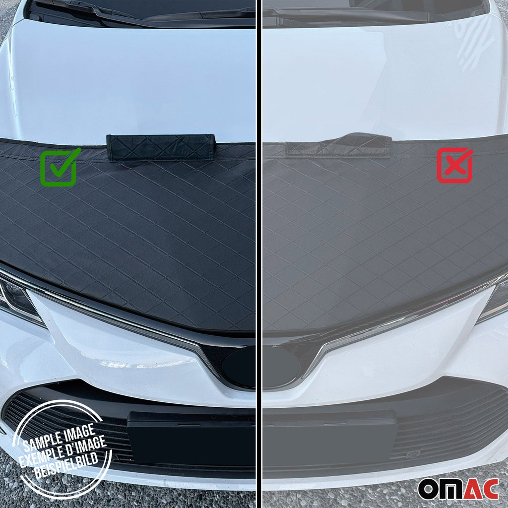 2019-2026 Mercedes Sprinter W907 910 Car Bonnet Mask Hood Bra Diamond Black