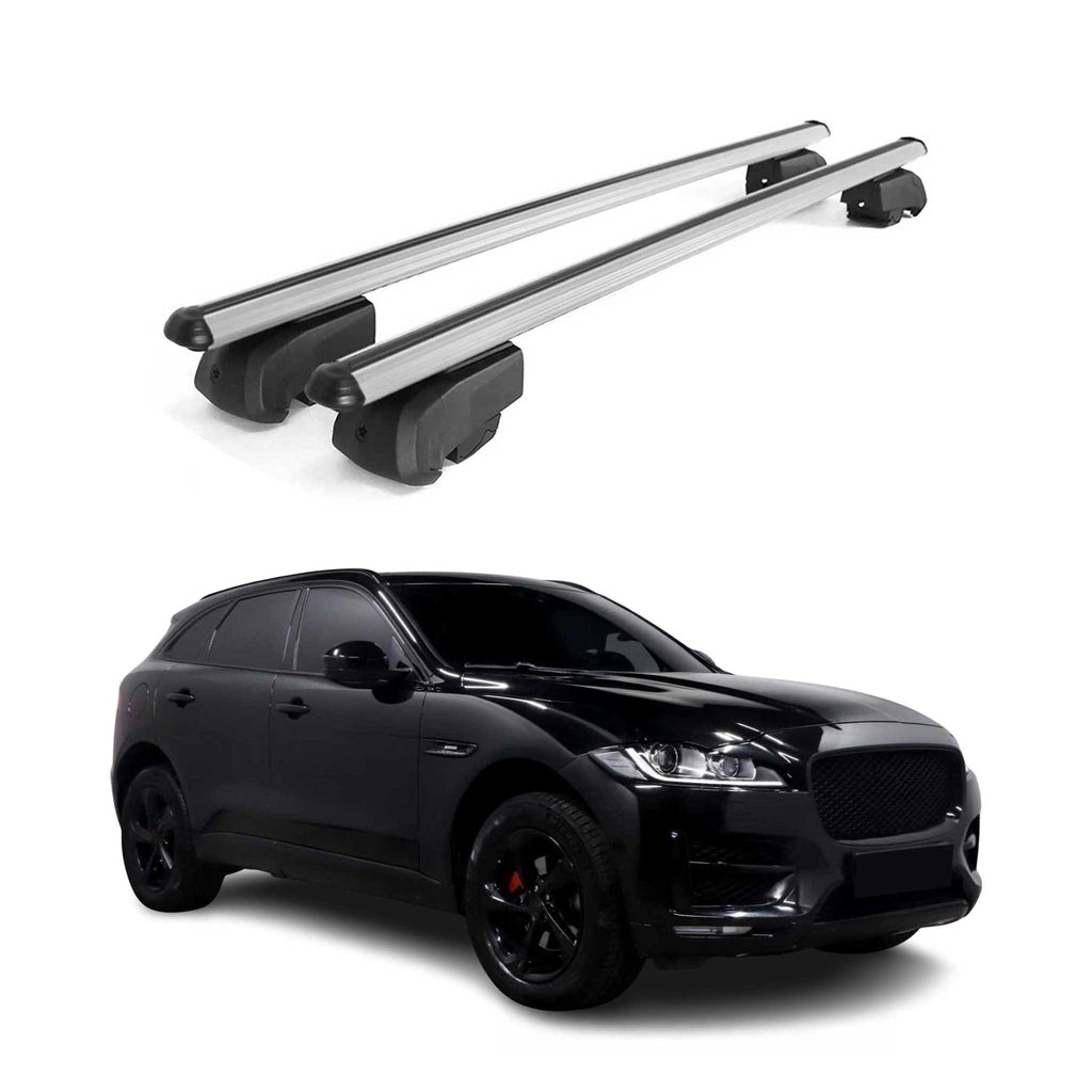 2017-2026 Jaguar F-Pace Roof Rack Cross Bars Silver