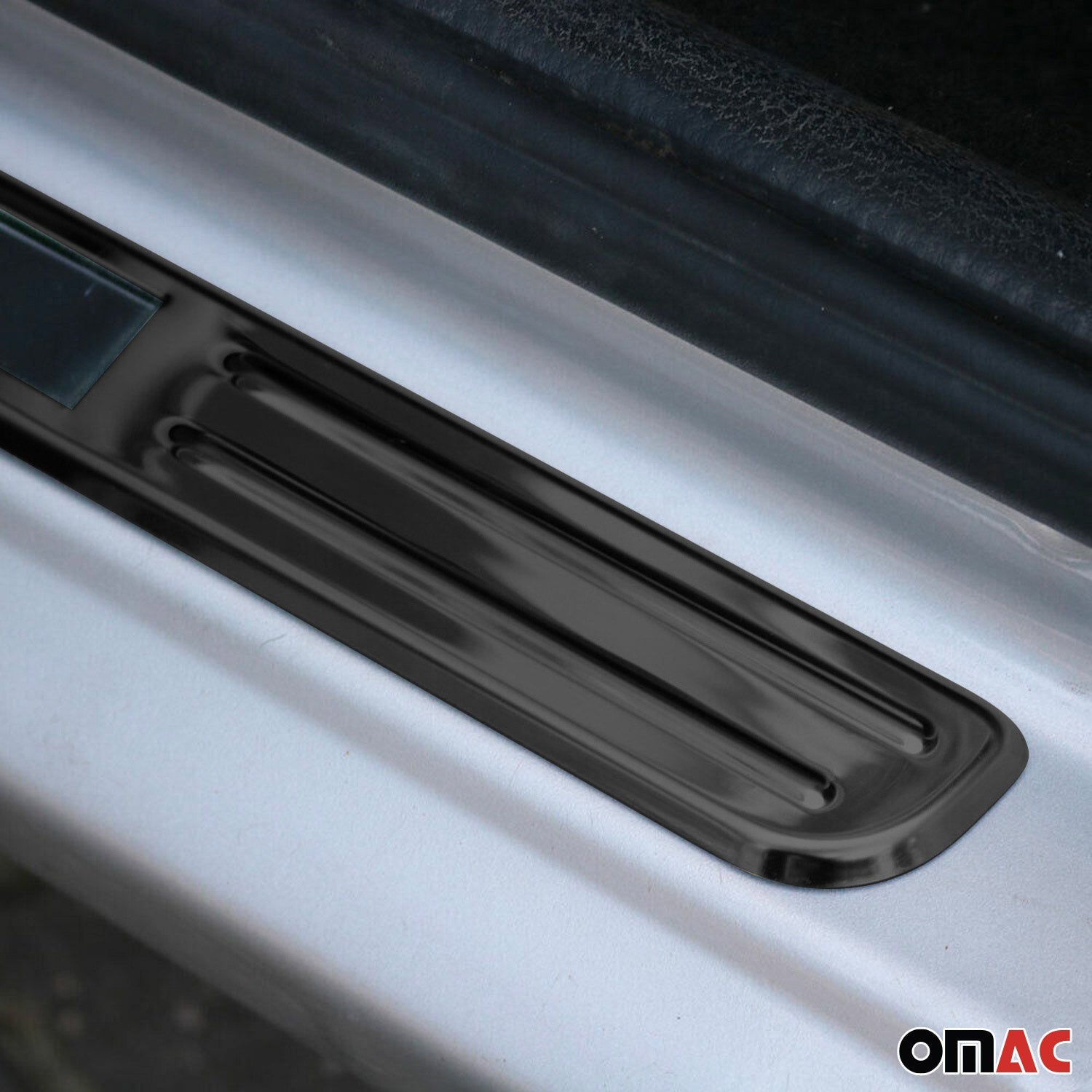 Honda Door Sill Scuff Plate Illuminated Exclusive Stainless Steel Dark 4 Pcs