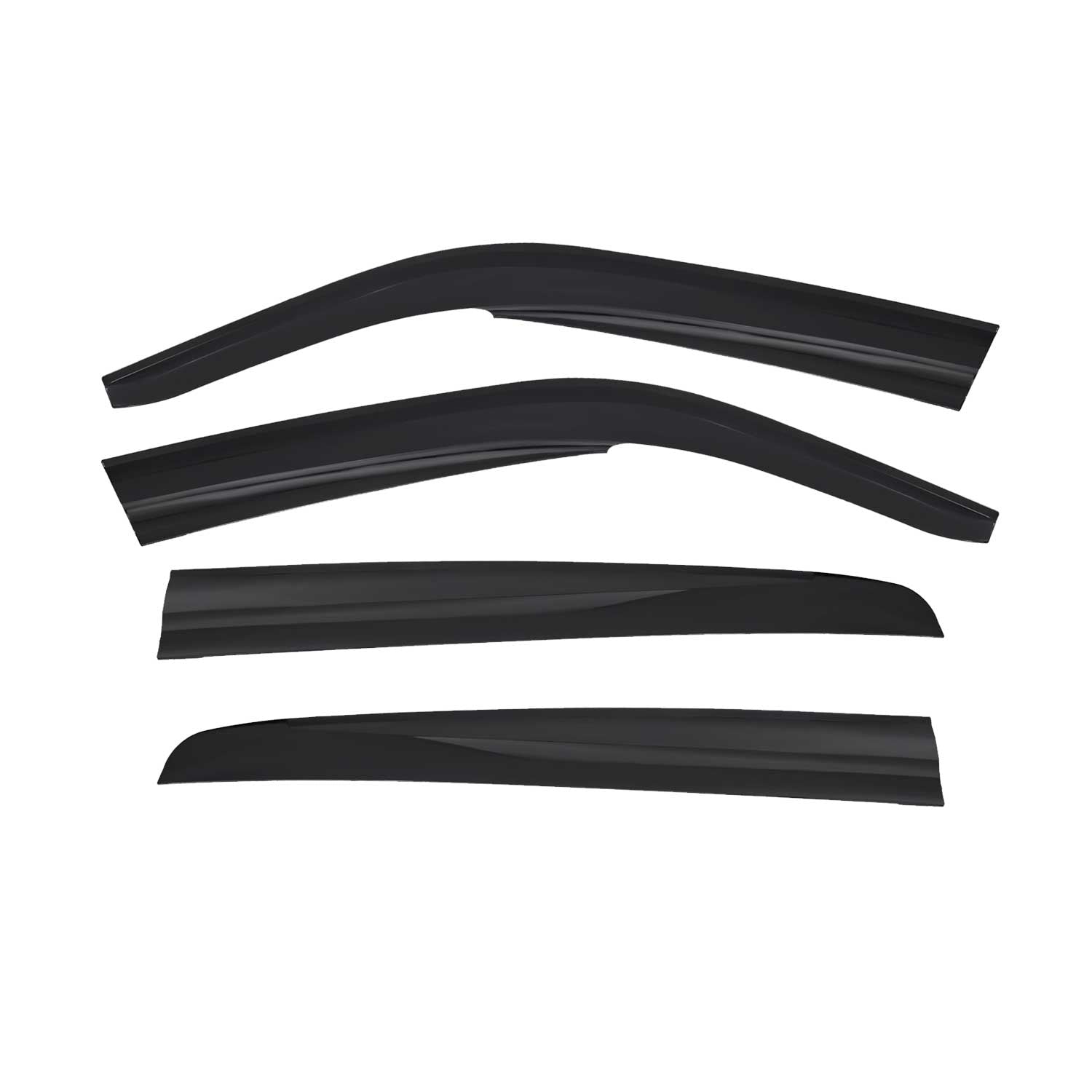 1991-1998 VW Golf Mk3 Window Visor Vent Rain Deflector 4Pcs Smoke