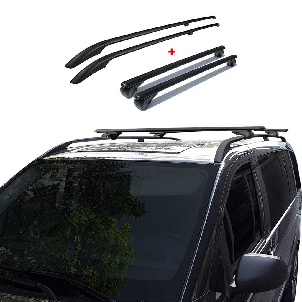 2013-2019 Ford Escape Roof Racks & Roof Rack Rails Black