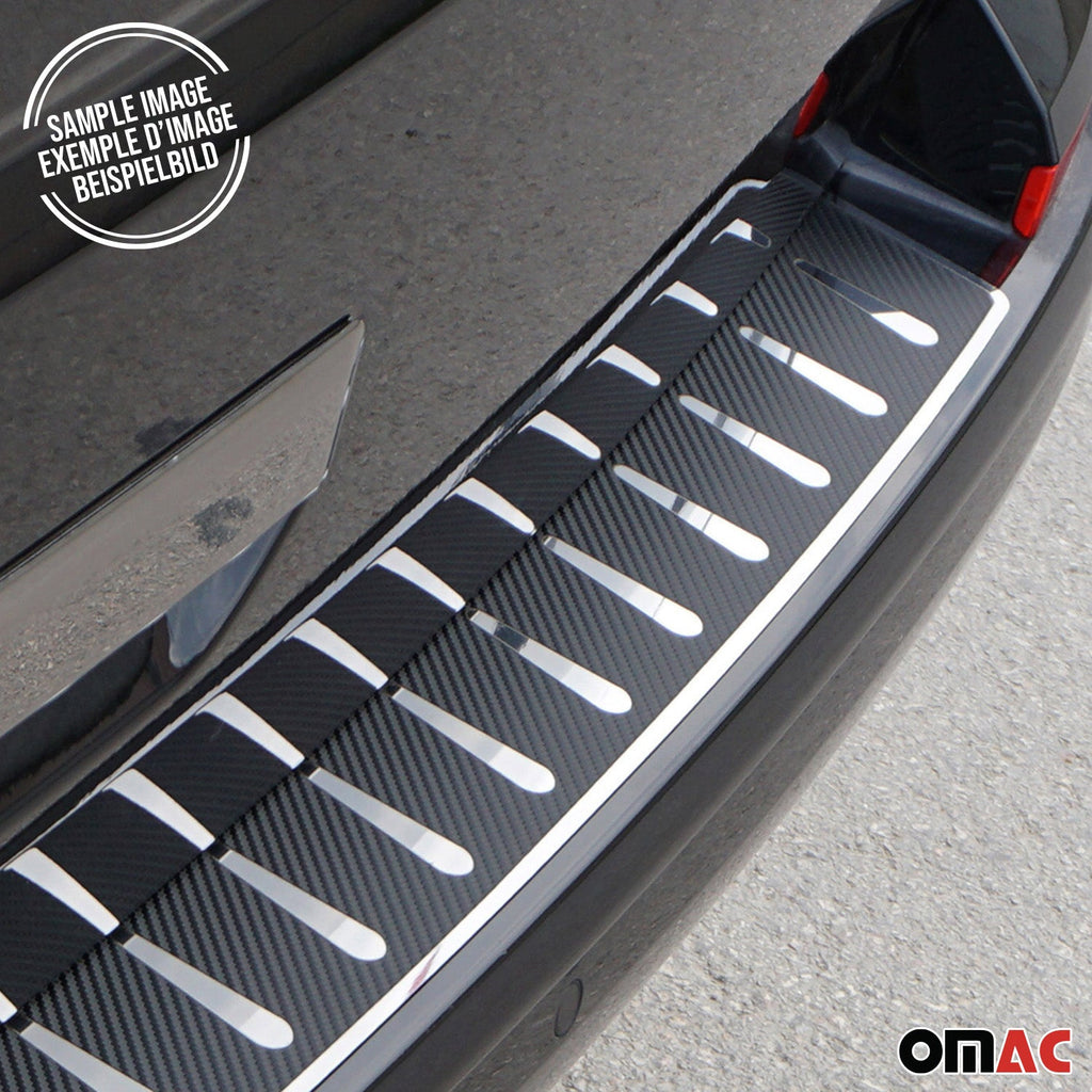 2012-2018 Ford Focus Hatchback Rear Bumper Sill Cover Guard Stainless Steel