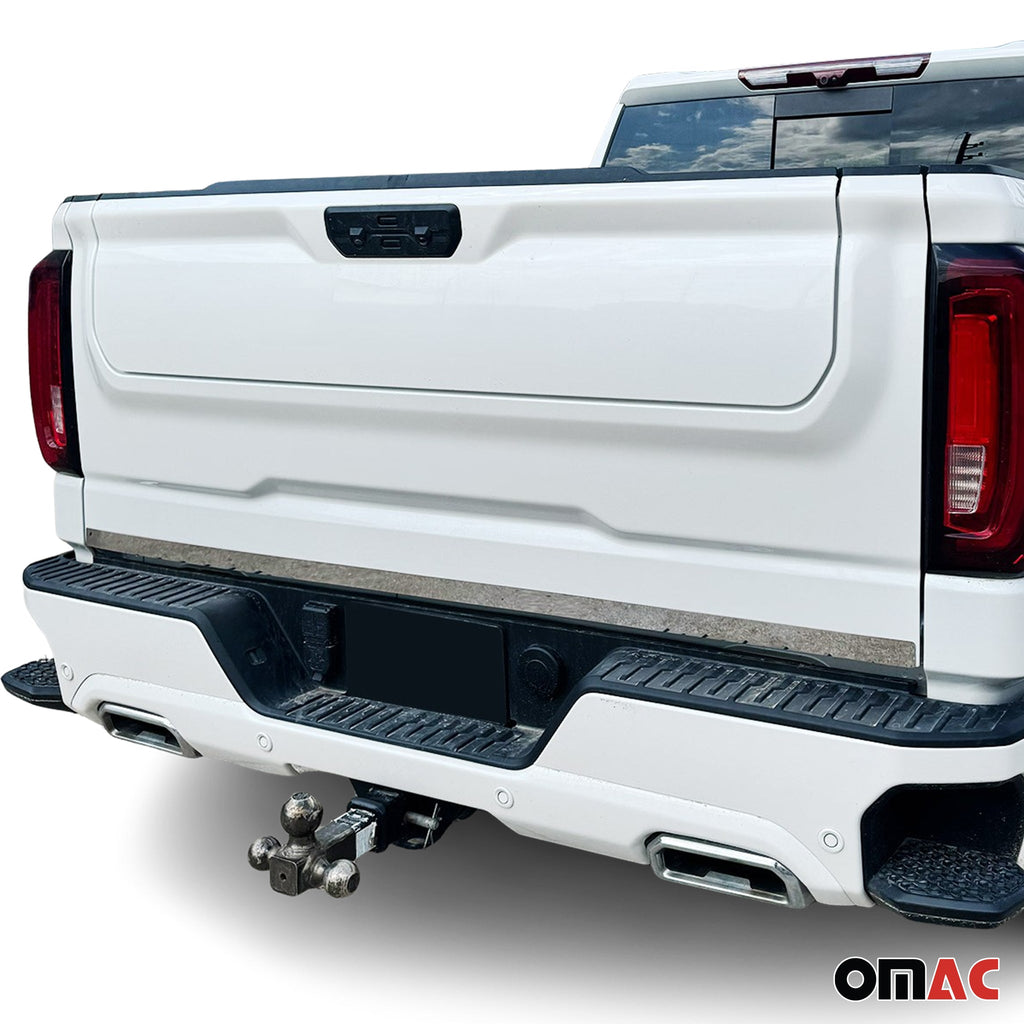 2008-2010 Ford F-250 Rear Trunk Lid Molding Trim Stainless Steel Silver 1Pc