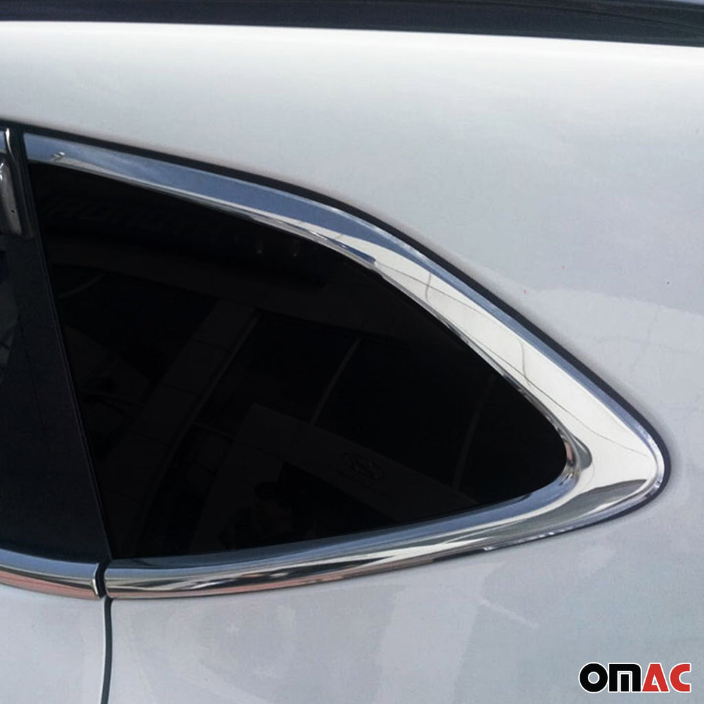 2016-2021 Hyundai Tucson Window Molding Trim Streamer Stainless Steel Silver 14 Pcs