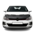 2015-2021 VW Golf Mk7 Car Bonnet Mask Hood Bra Black Chequered 1 Pc